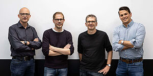 Dr. Thomas Wollinger, Dr. Christof Kortz, Prof. Dr. Christof Paar and Dr. Christian Zenger