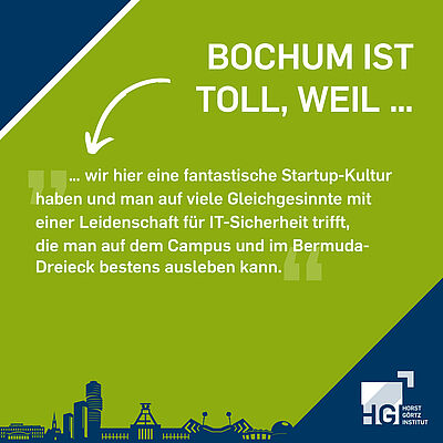 Bochum ist toll, weil...