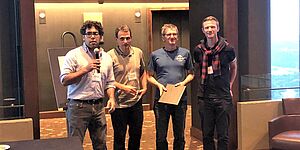 Prof. Christof Paar und andere Wissenschaftler
