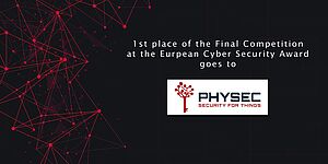 PHYSEC gewinnt europäischen Cybersecurity STARtup Award der ECSO - News Februar 2021